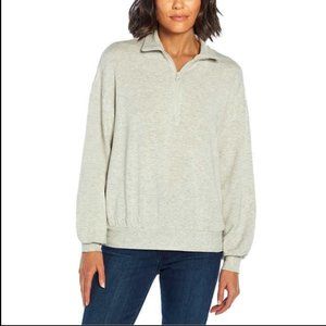 Three Dots Ladies' Quarter Zip Pullover